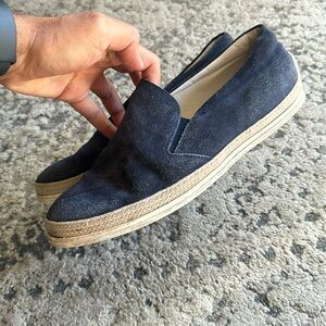 Tod’s - Navy - Suede Slip on - Sz 12